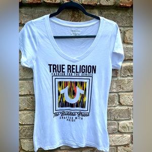 TRUE RELIGION V-Neck Tee